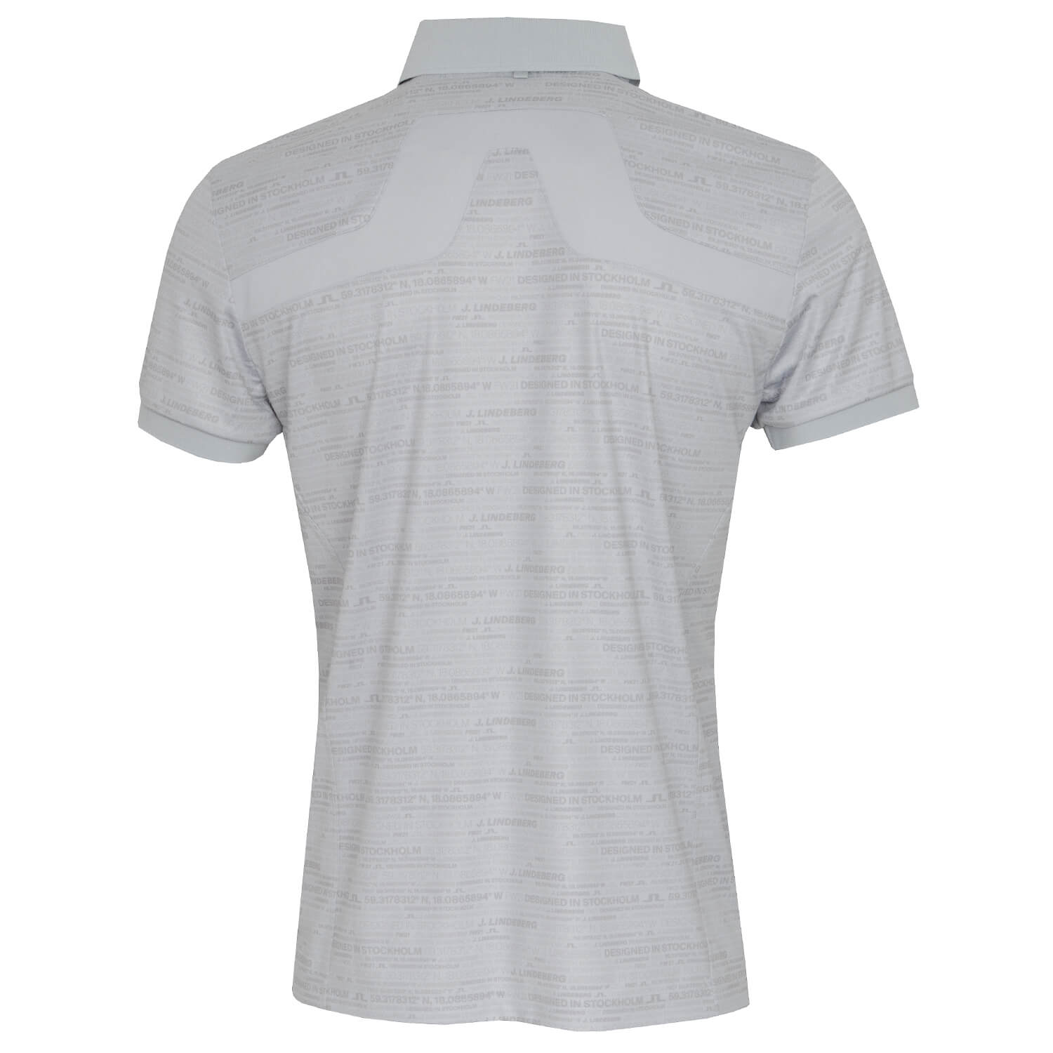 J Lindeberg KV Print Golf Polo Shirt
