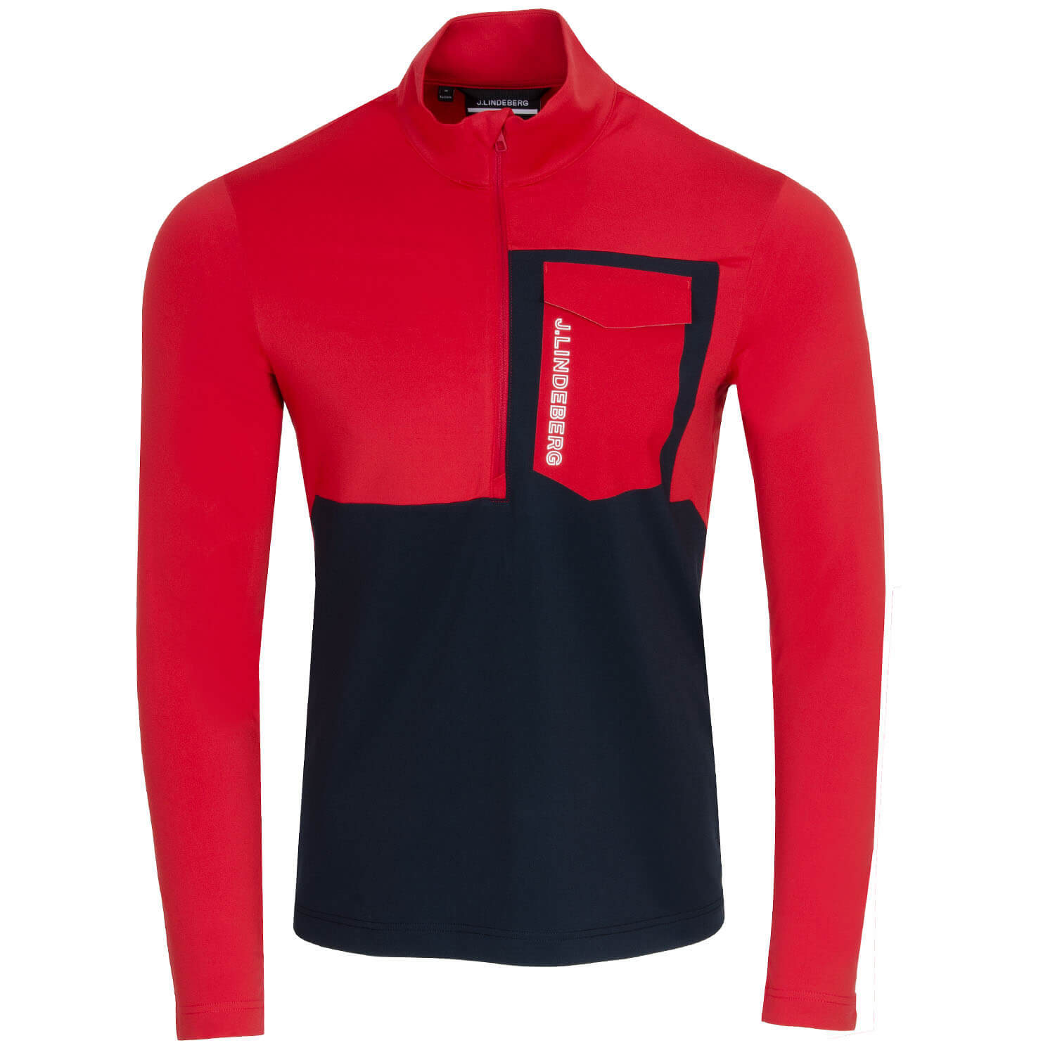 J Lindeberg Methis Zip Neck Sweater
