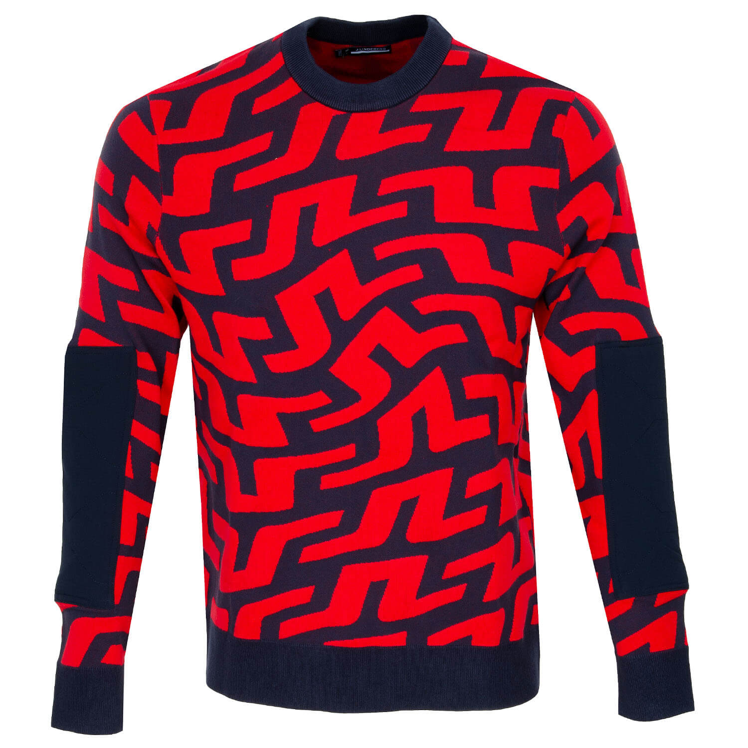 J Lindeberg Swirl Knitted Golf Sweater