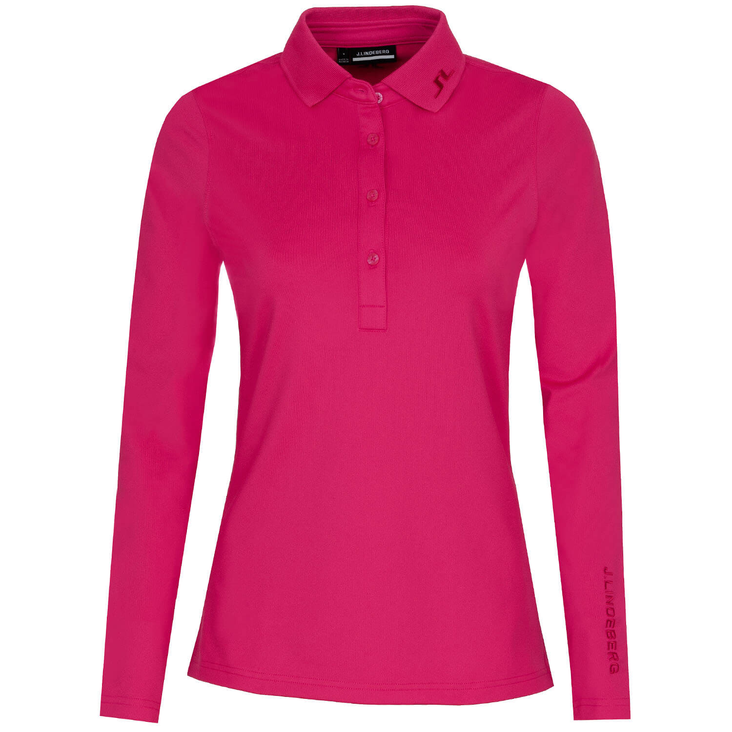 J Lindeberg Tour Tech Long Sleeve Ladies Polo Shirt