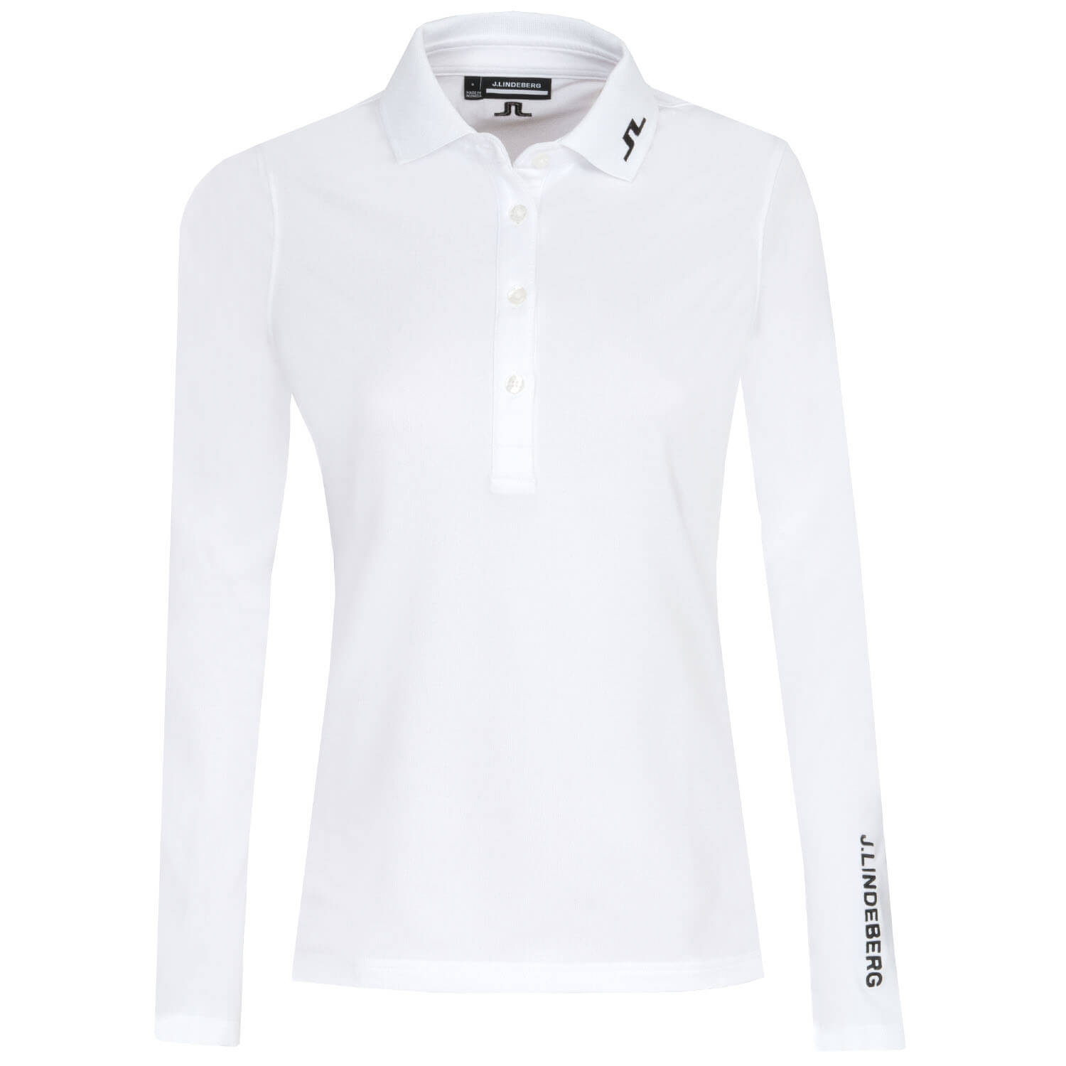 J Lindeberg Tour Tech Long Sleeve Ladies Polo Shirt