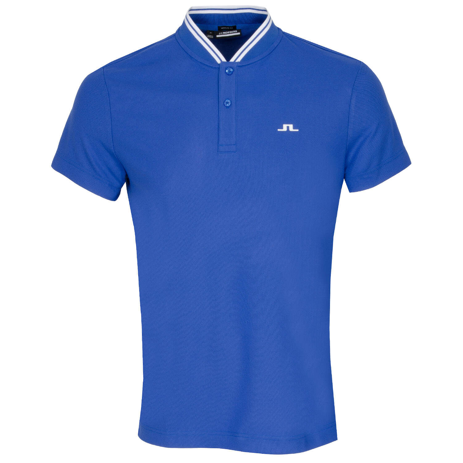 J Lindeberg Tyson Golf Polo Shirt Nautical Blue | Scottsdale Golf