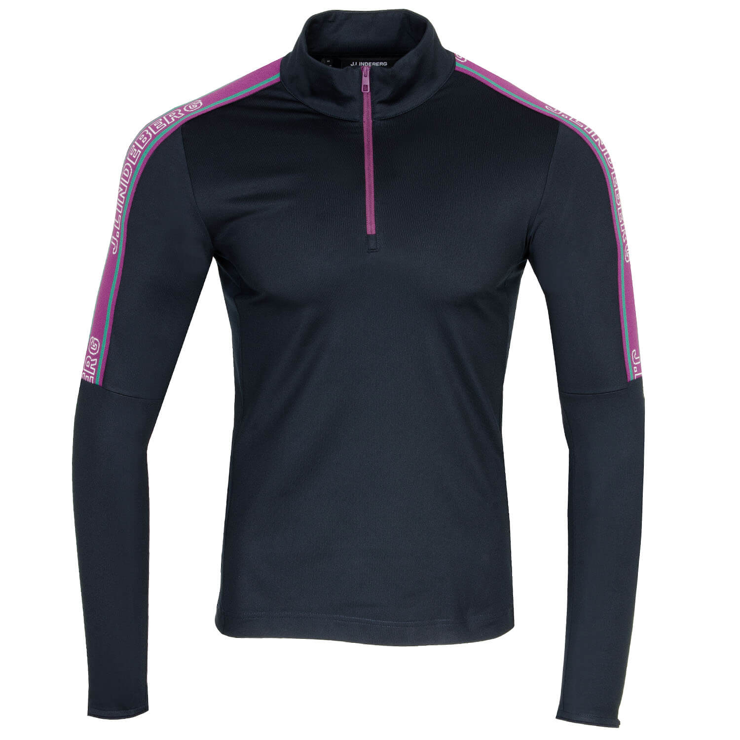 J Lindeberg William Zip Neck Sweater
