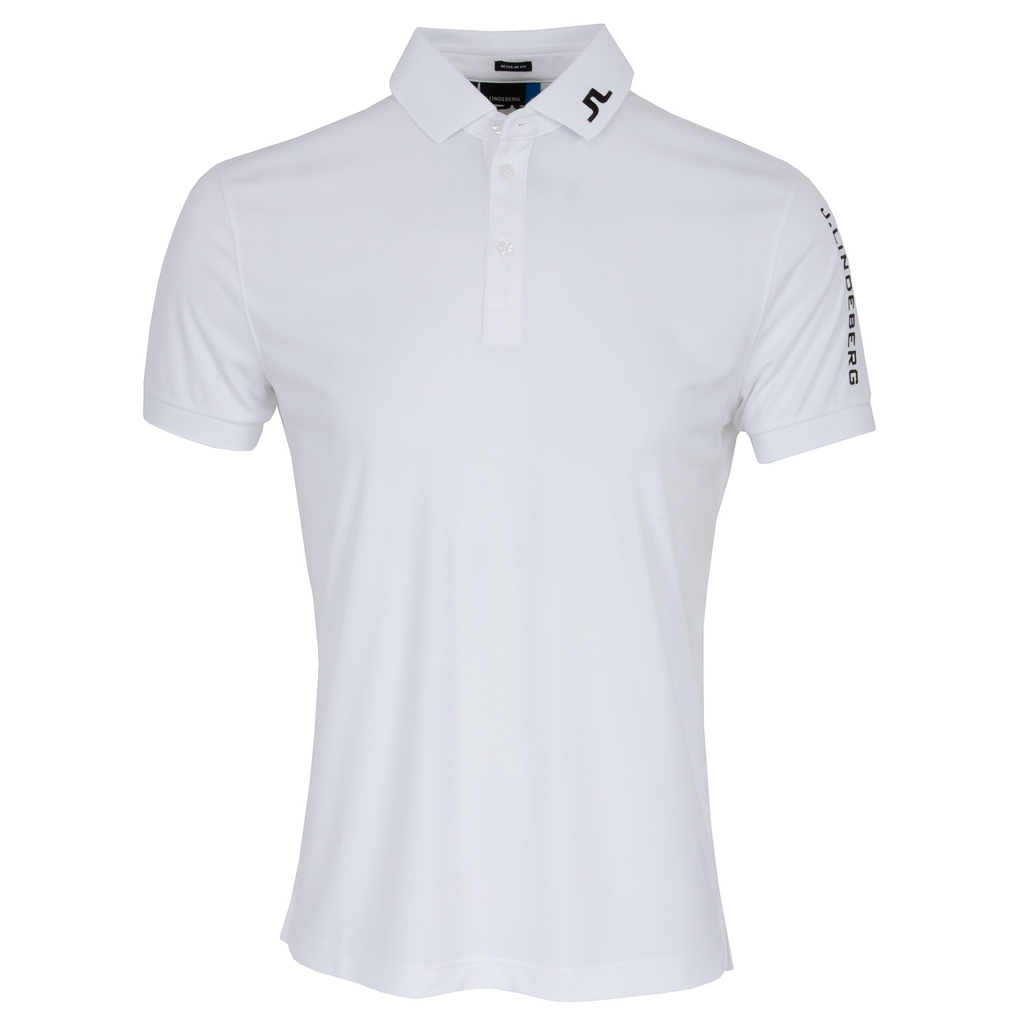 J Lindeberg Tour Tech TX Polo Shirt White | Scottsdale Golf