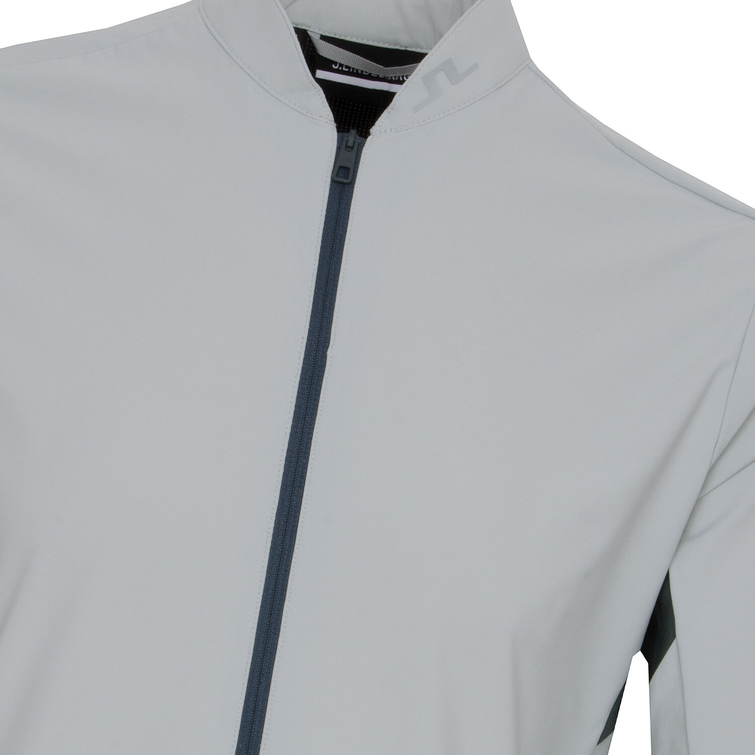 J Lindeberg KV Hybrid Golf Jacket Stone Grey Melange | Scottsdale Golf