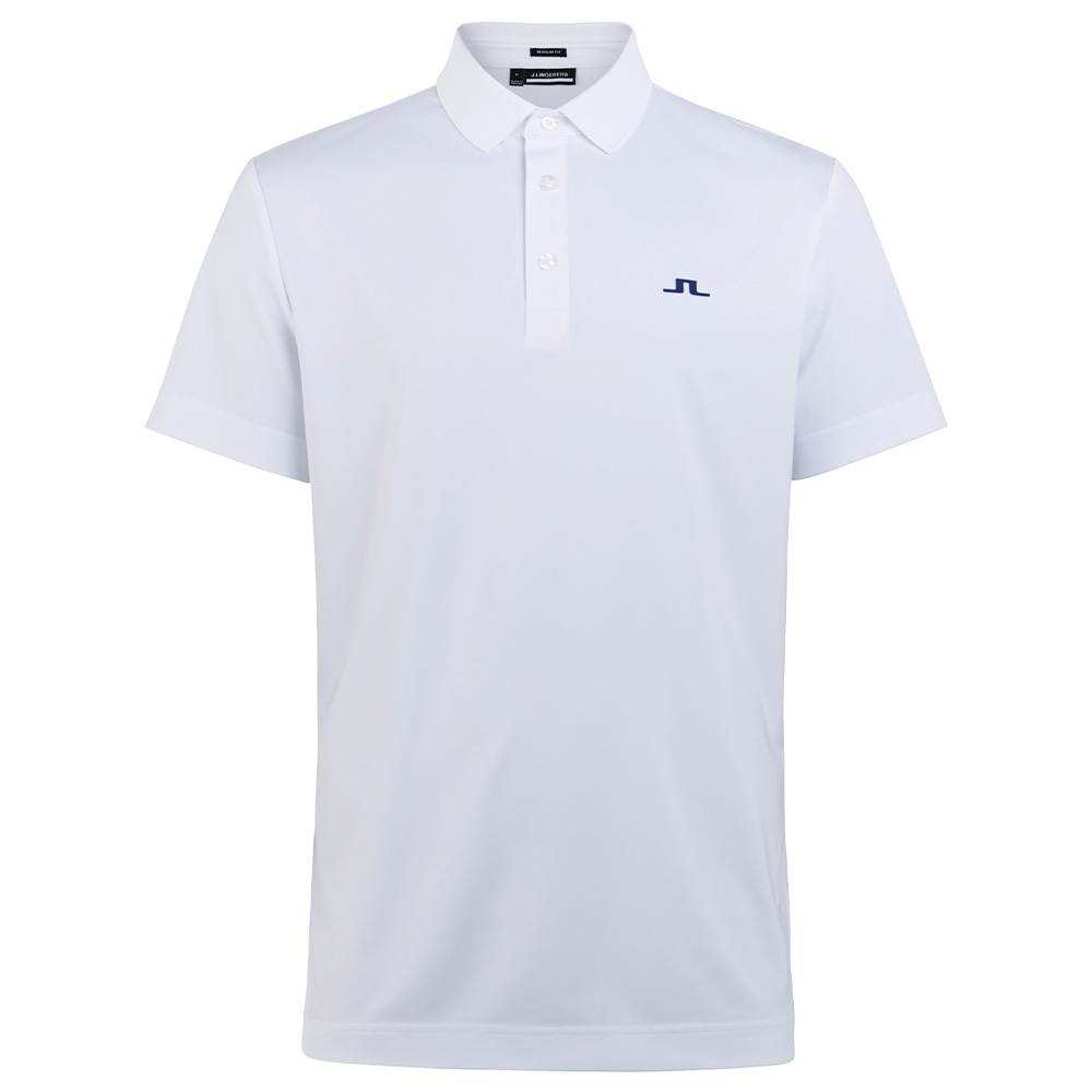 J Lindeberg Martin Polo Shirt White | Scottsdale Golf