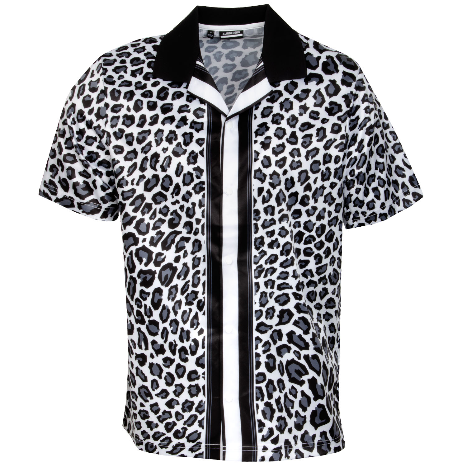 Image of J Lindeberg Roscoe Print Golf Polo Shirt
