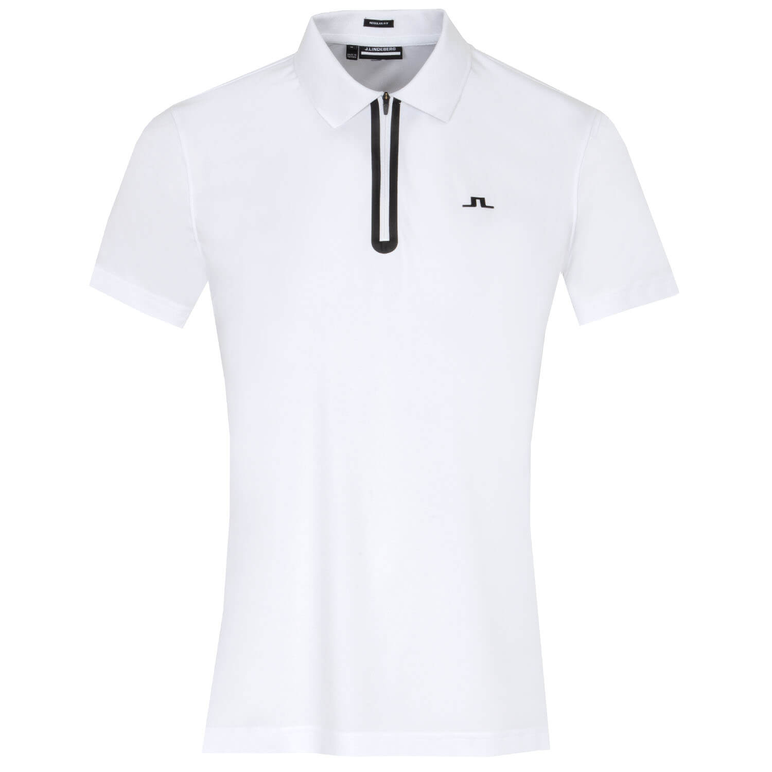 J Lindeberg Clipz Polo Shirt White | Scottsdale Golf