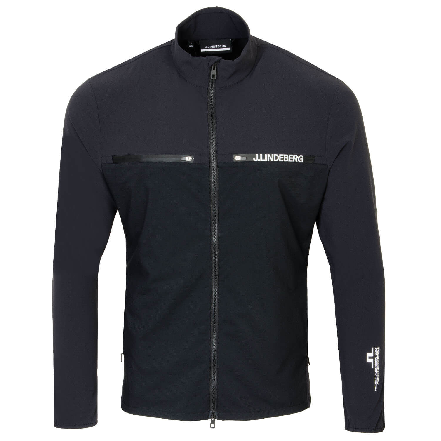 size XXL J Lindeberg J Lindeberg Lightweight Windproof/Waterproof Golf Jacket In Black 