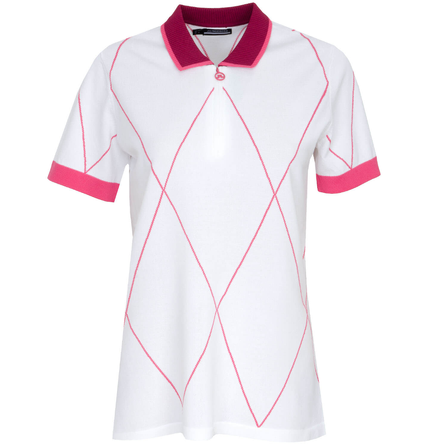 J Lindeberg Ladies Elma Knit Golf Polo