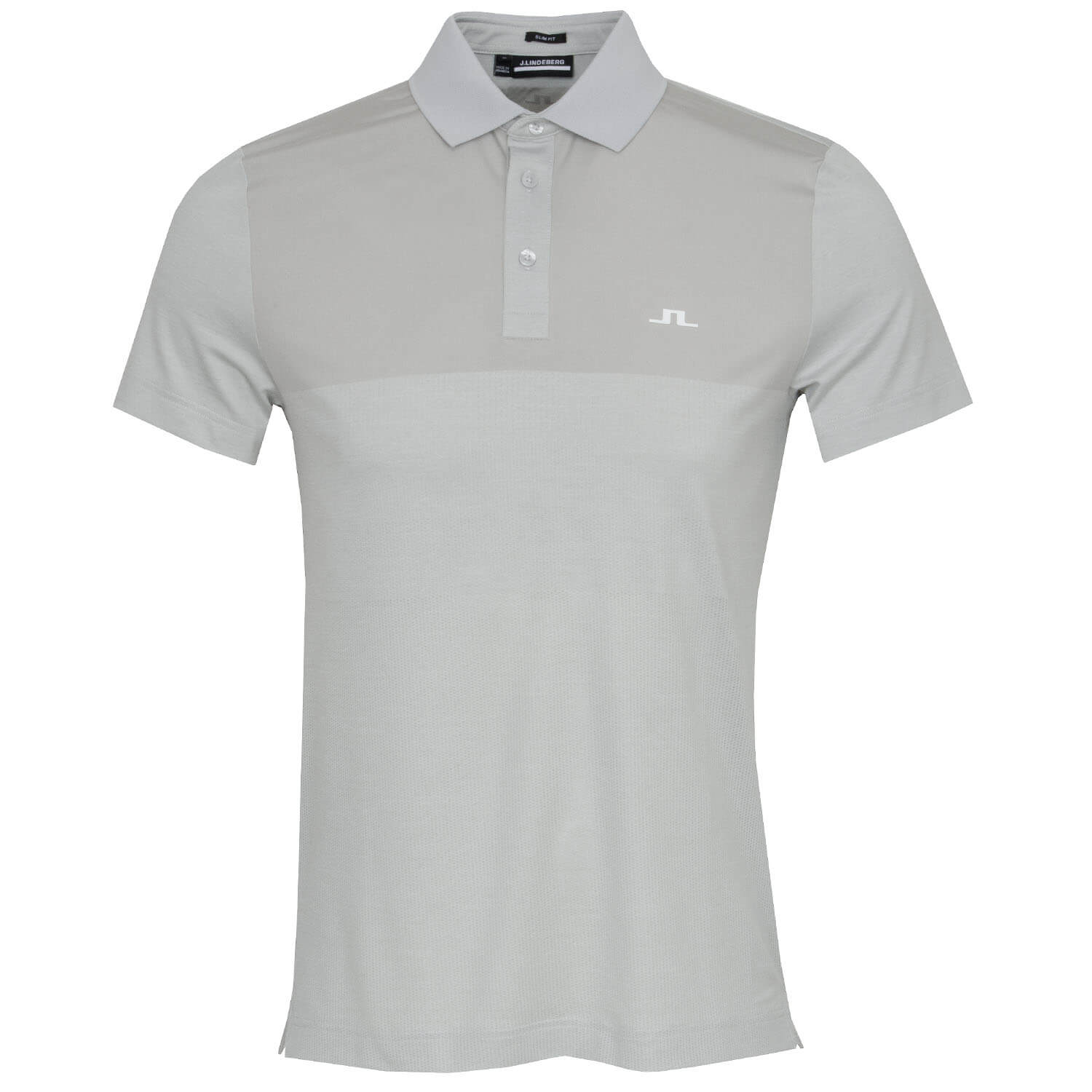 J Lindeberg Jason Polo Shirt Micro Chip Melange | Scottsdale Golf