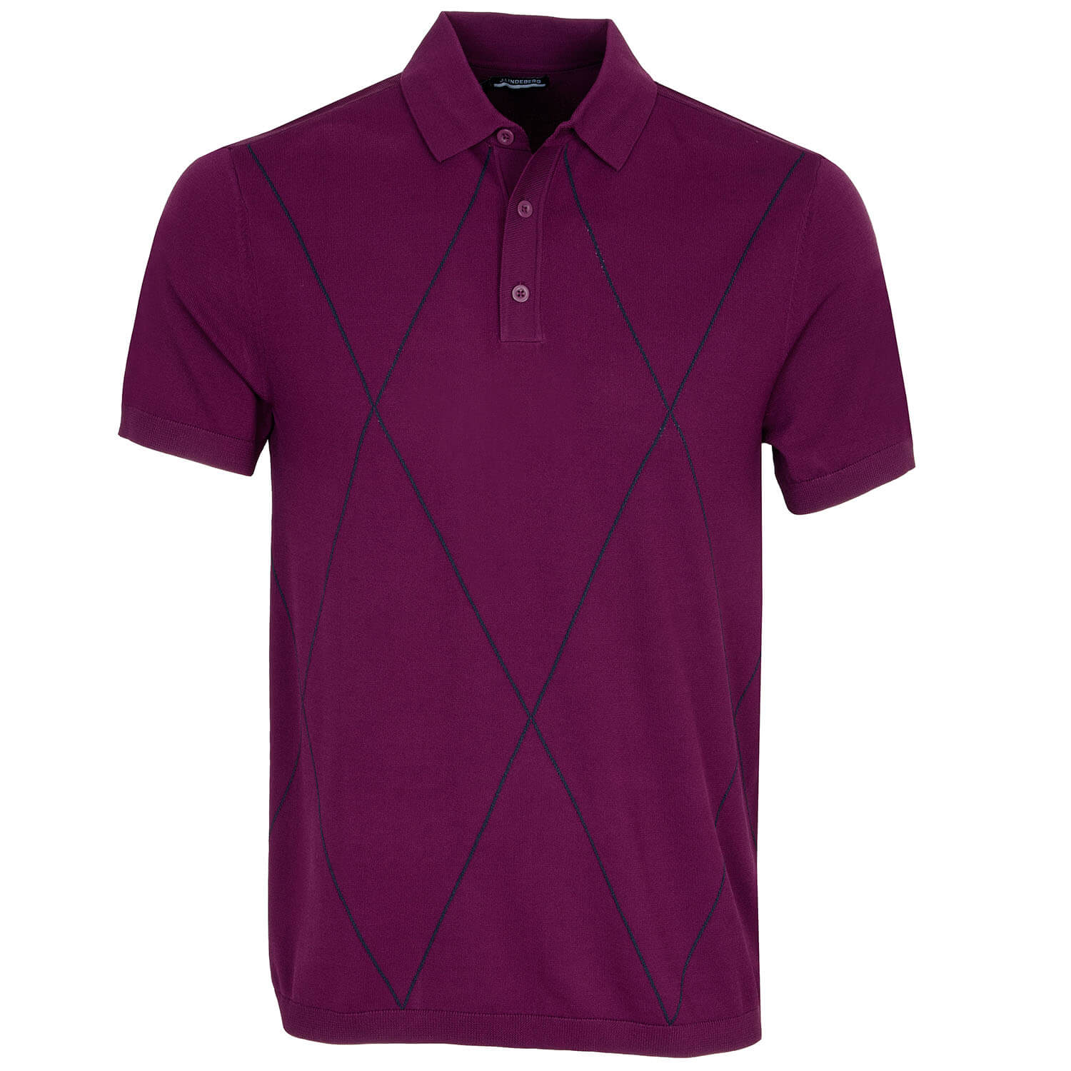 J Lindeberg Luka Knitted Golf Polo Shirt