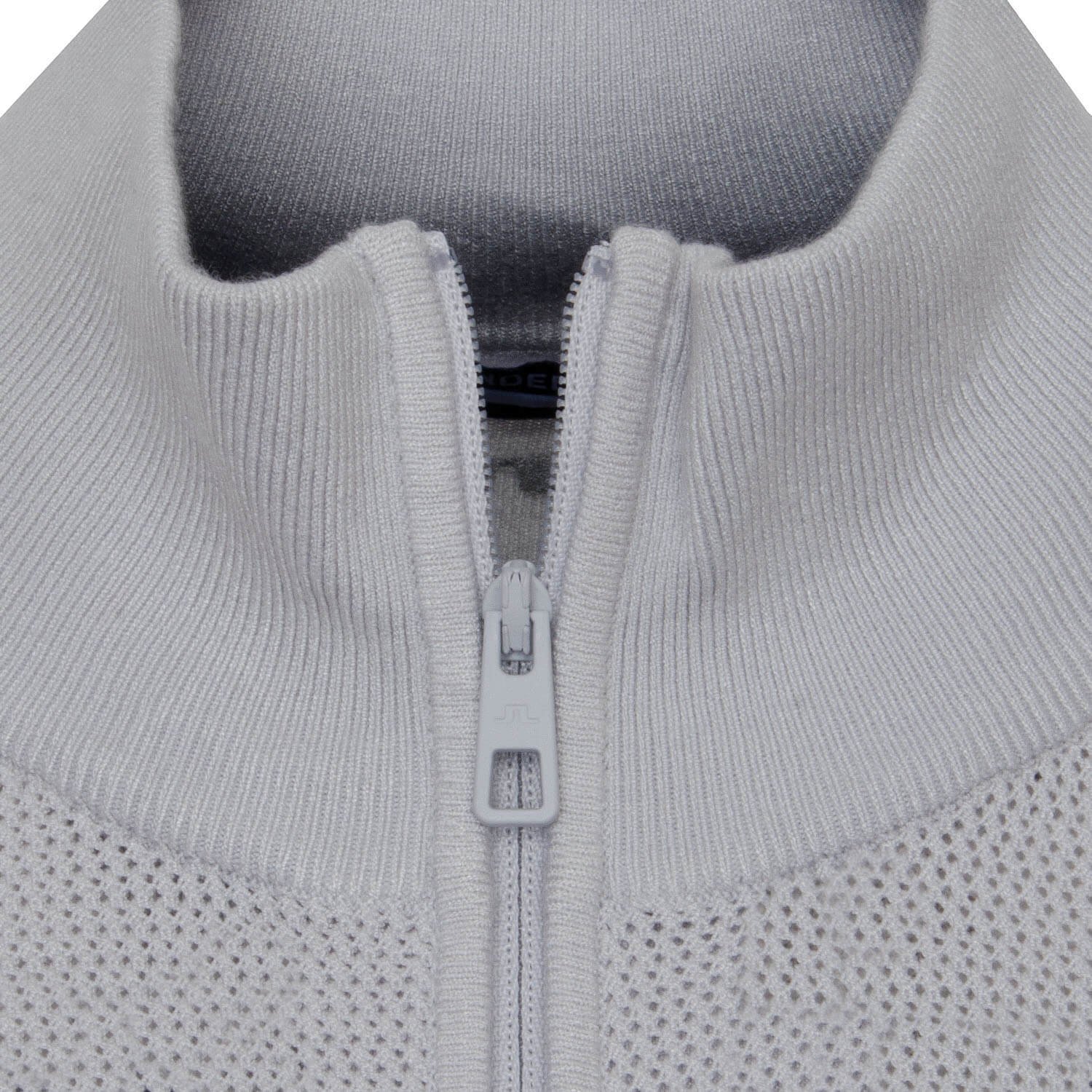 J Lindeberg Marcus Zip Neck Sweater Micro Chip | Scottsdale Golf