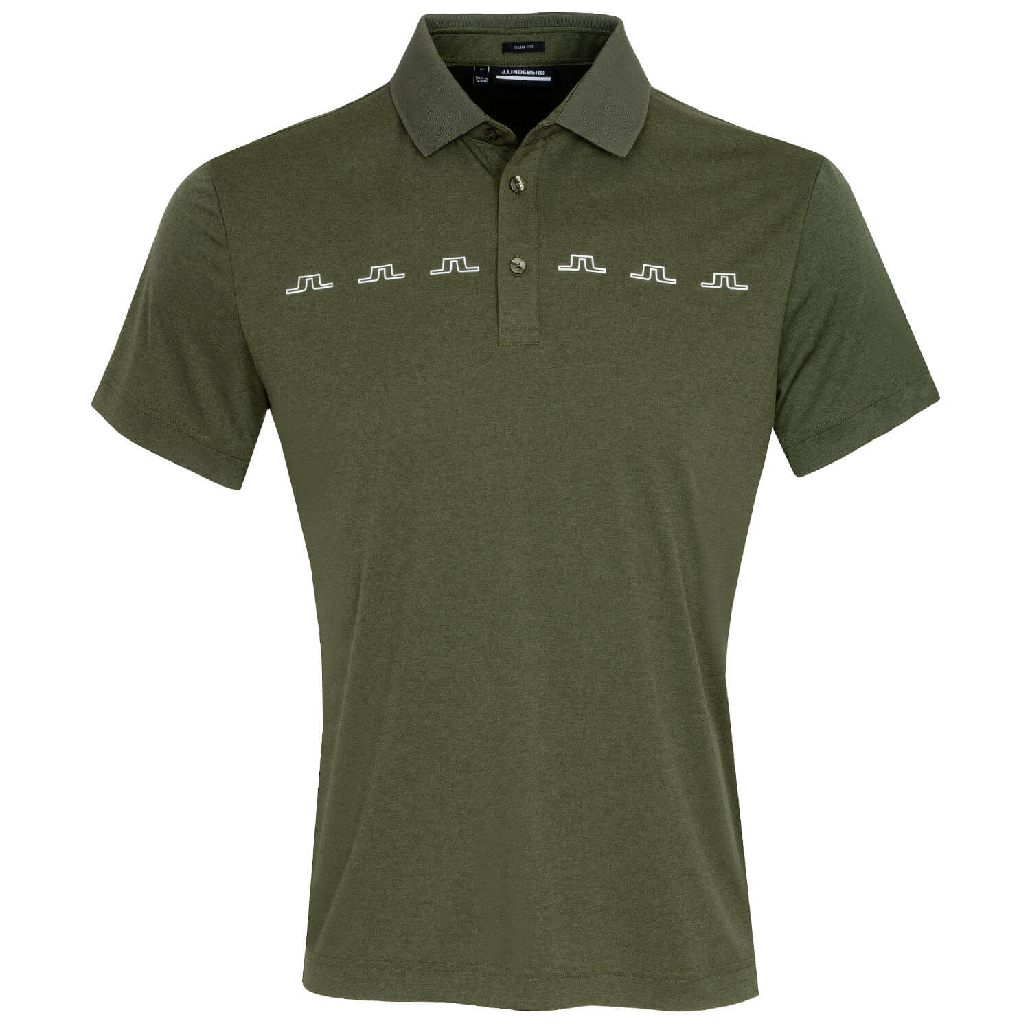 J Lindeberg Zip Polo Shirt