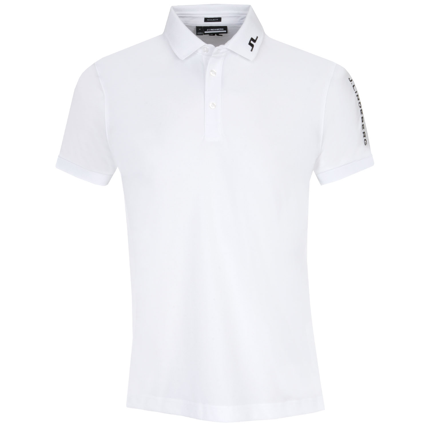 J Lindeberg Tour Tech Polo Shirt White | Scottsdale Golf