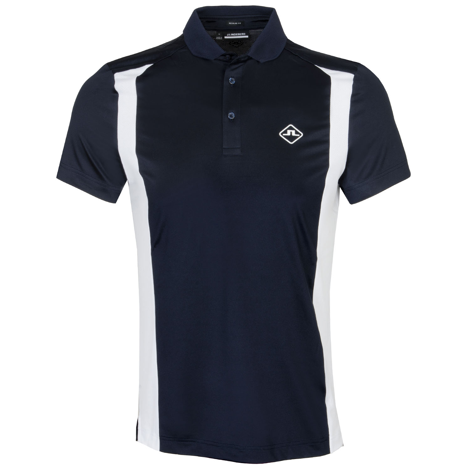 J Lindeberg Freddy Polo Shirt JL Navy | Scottsdale Golf