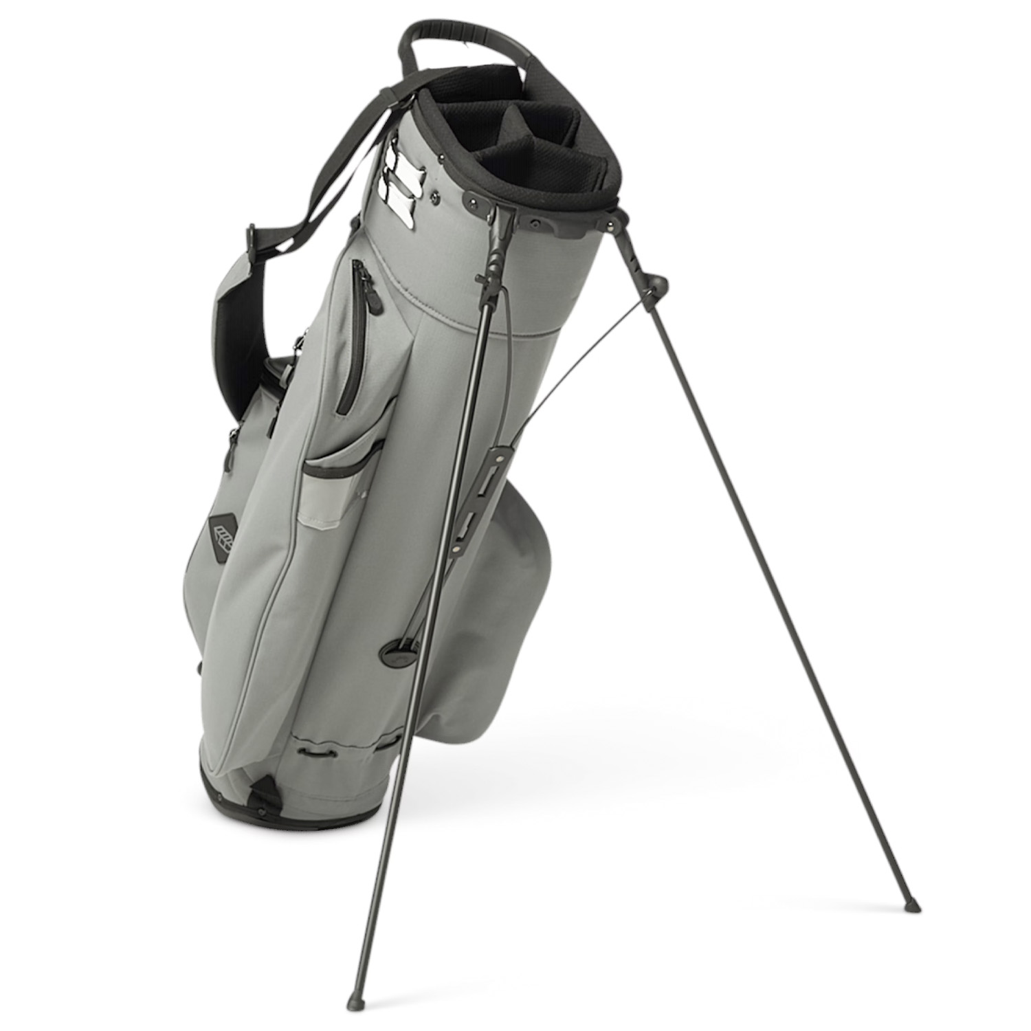 Jones Golf Bags Trouper R Golf Stand Bag Charcoal/Sienna/Black