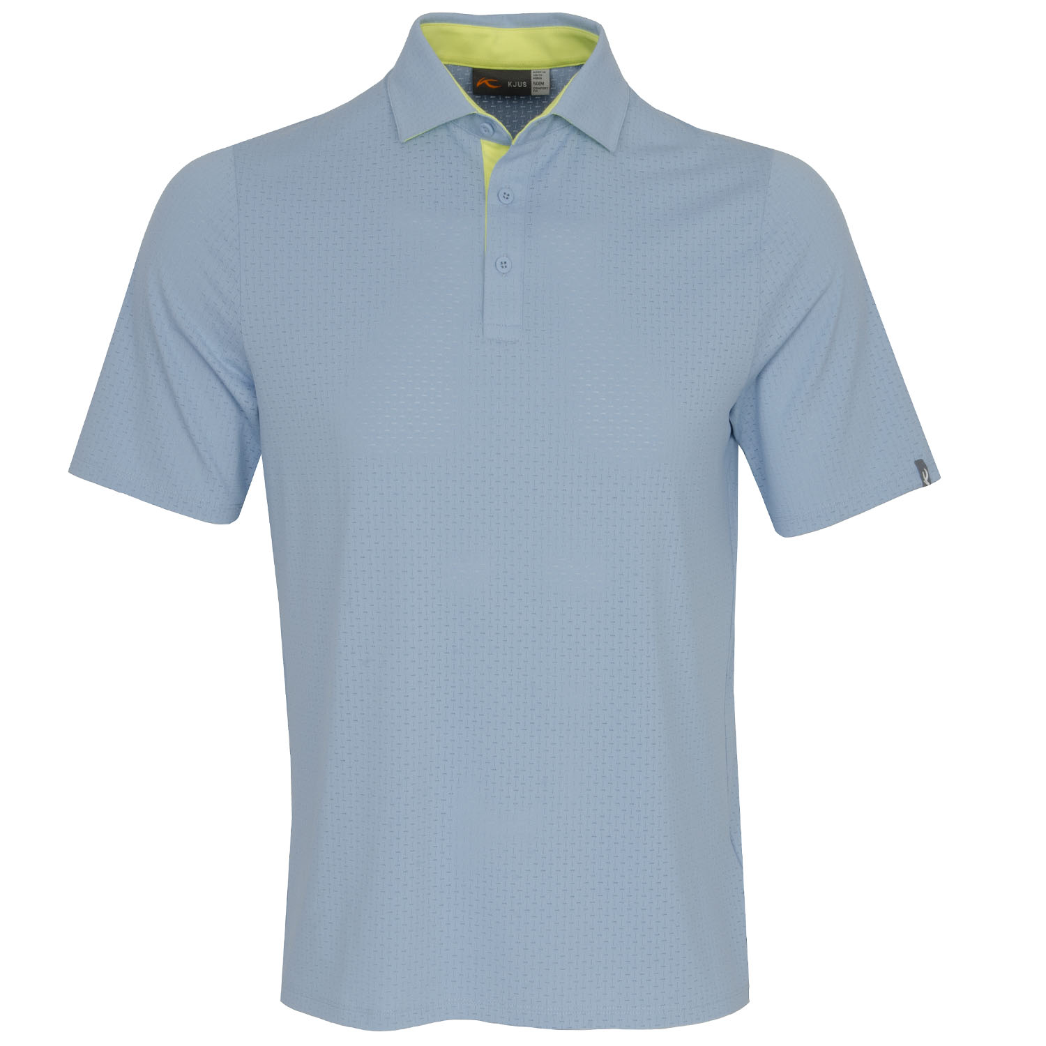 KJUS Savin Structure S/S Golf Polo Shirt