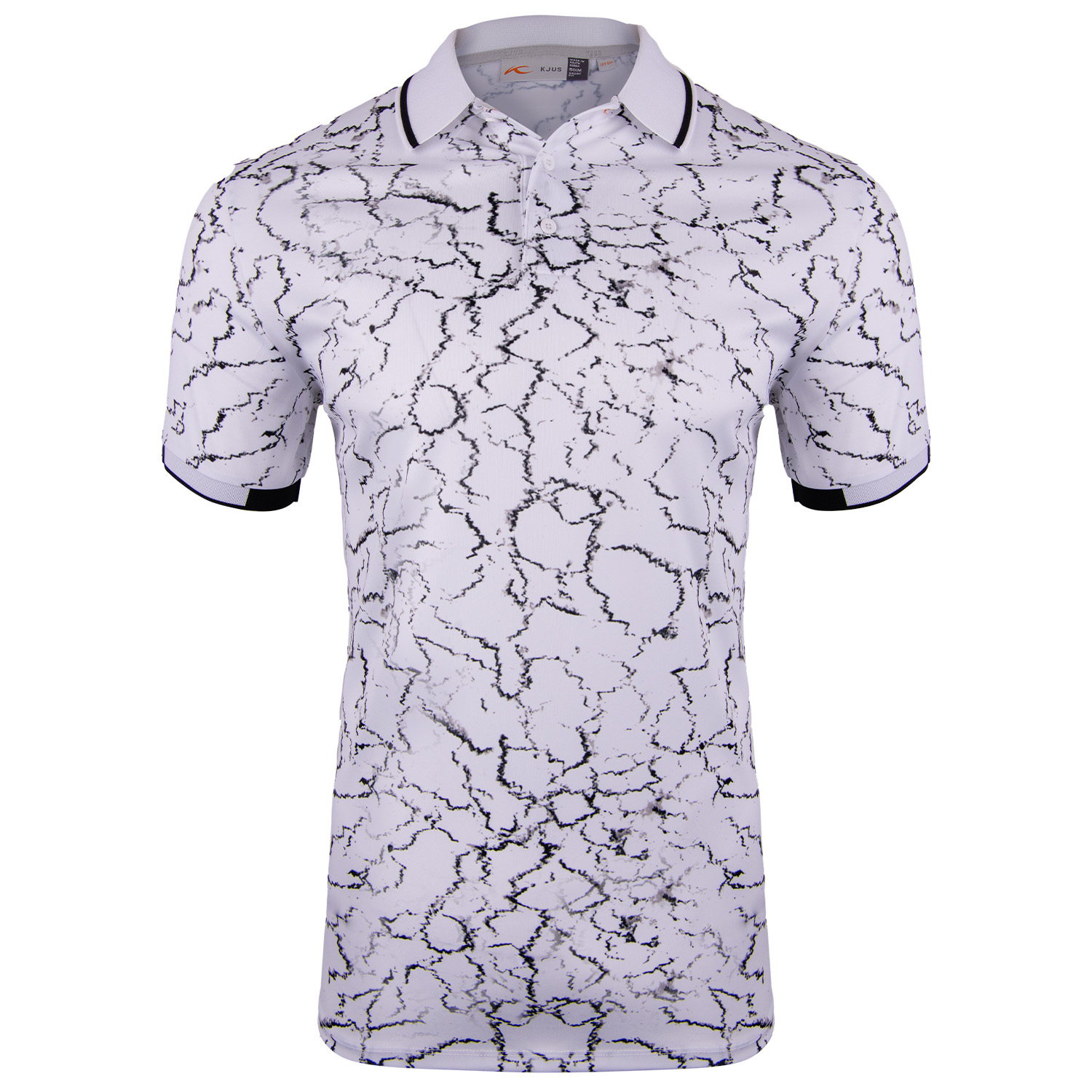 KJUS Spot Printed Golf Polo Shirt