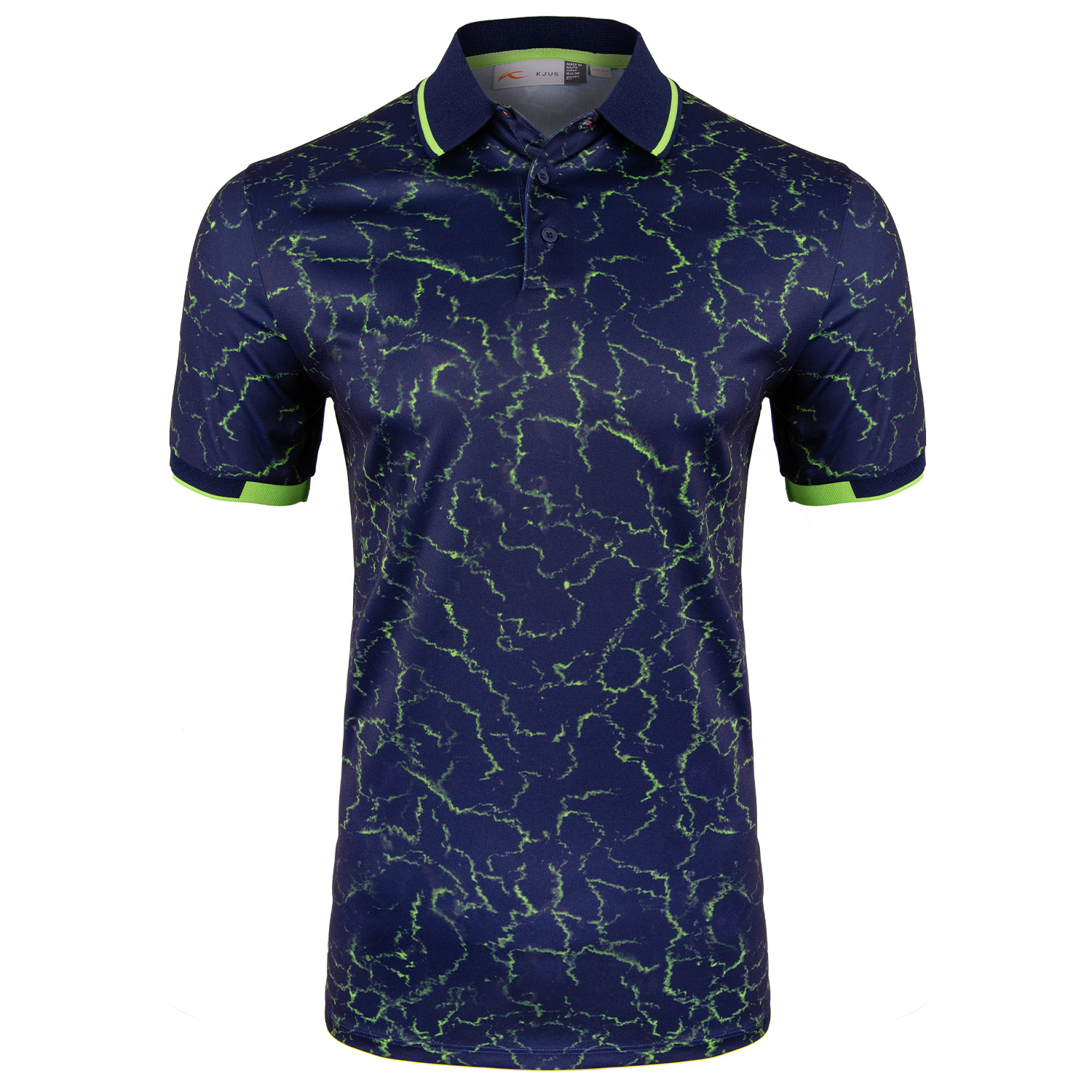 KJUS Spot Printed Golf Polo Shirt