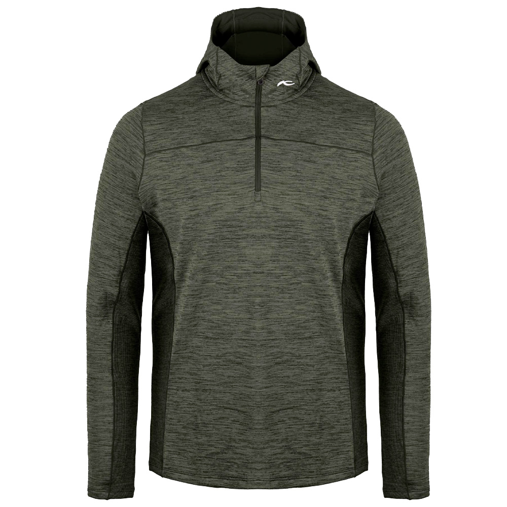 KJUS Liam Half Zip Hooded Golf Sweater