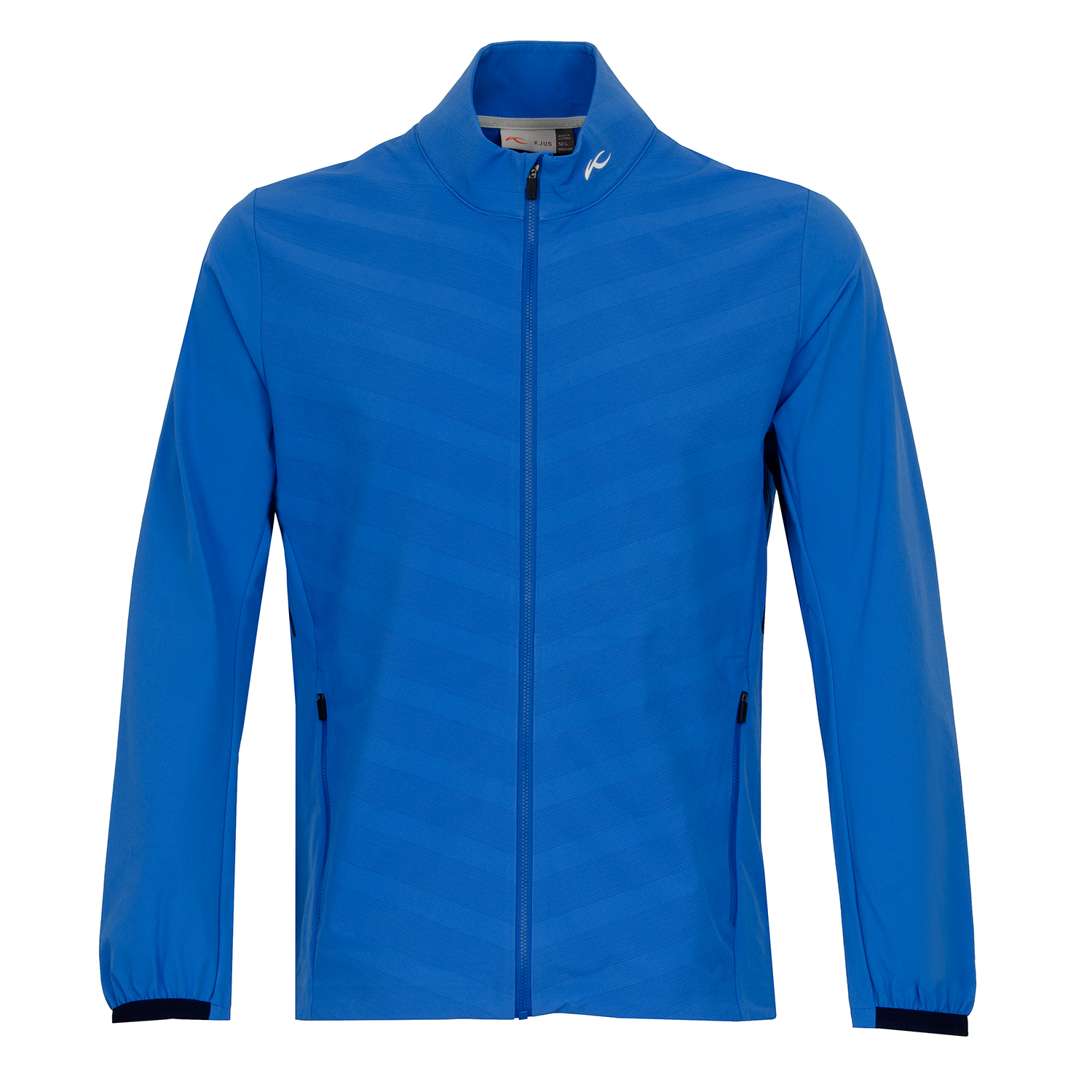KJUS Dave Full Zip Jacket Strong Blue | Scottsdale Golf