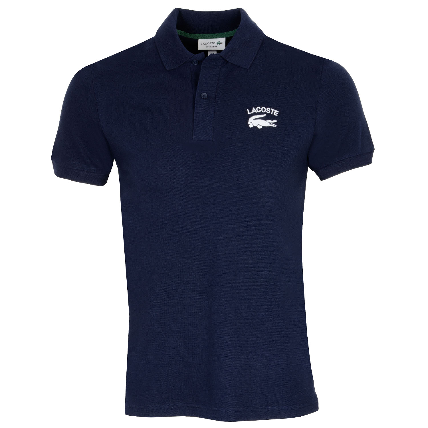 Lacoste Branded Stretch Mini Piqué Golf Polo Shirt