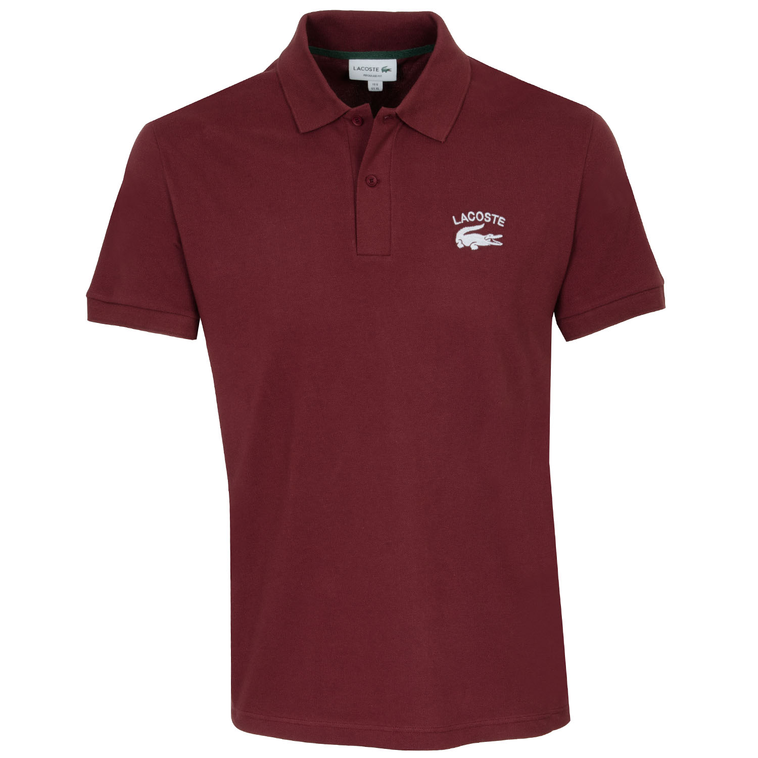 Lacoste Branded Stretch Mini Piqué Golf Polo Shirt