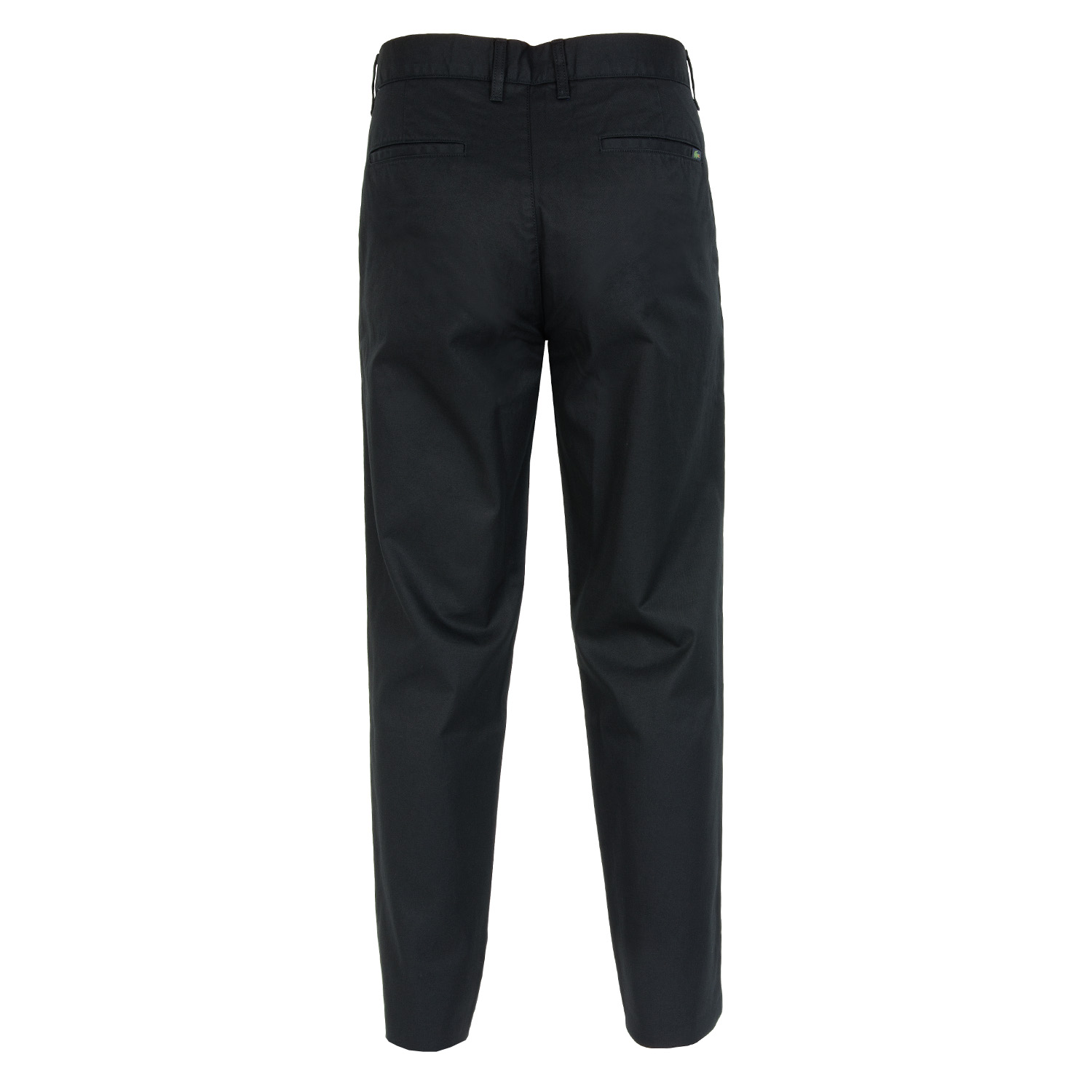 Lacoste Slim Fit Cotton Chino Trousers Black | Scottsdale Golf