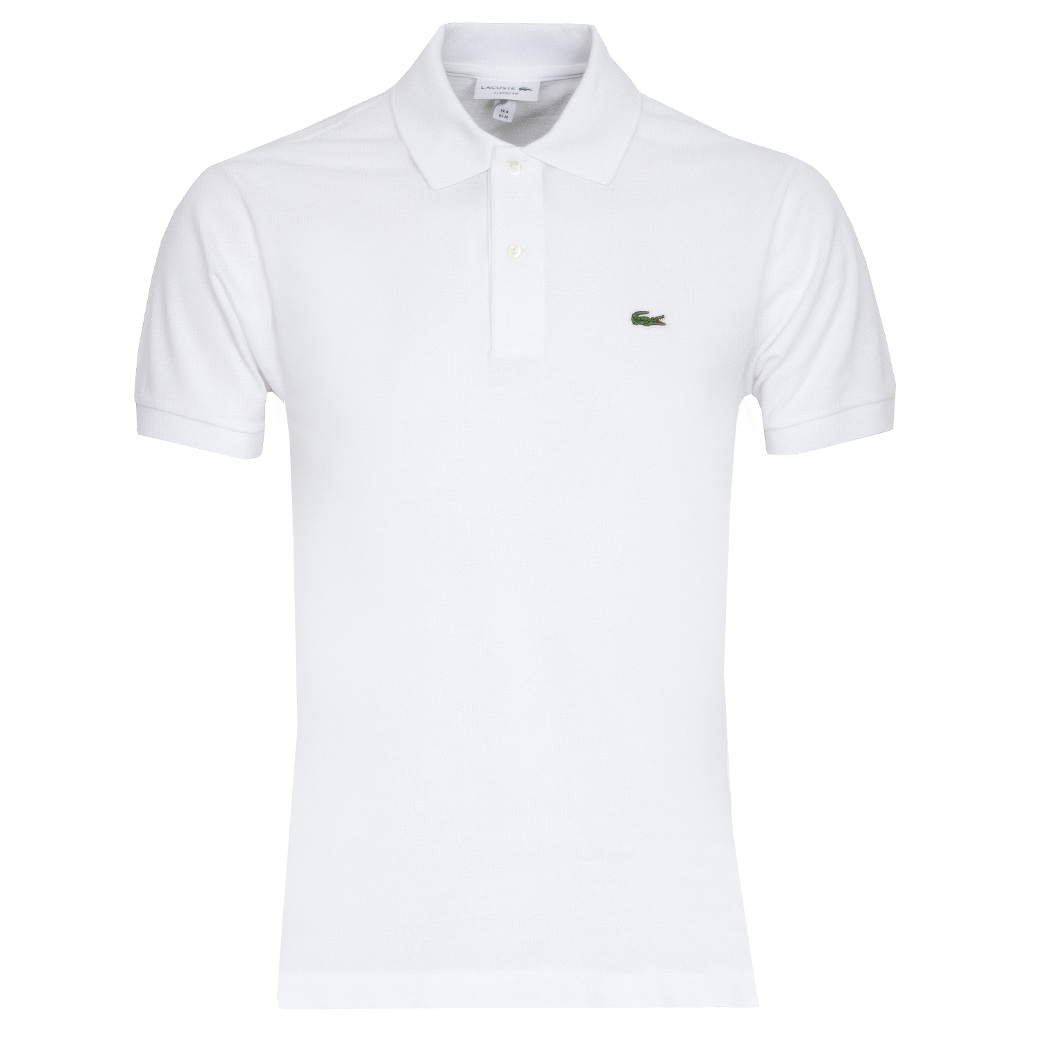 Lacoste Classic Core Polo Shirt White | Scottsdale Golf