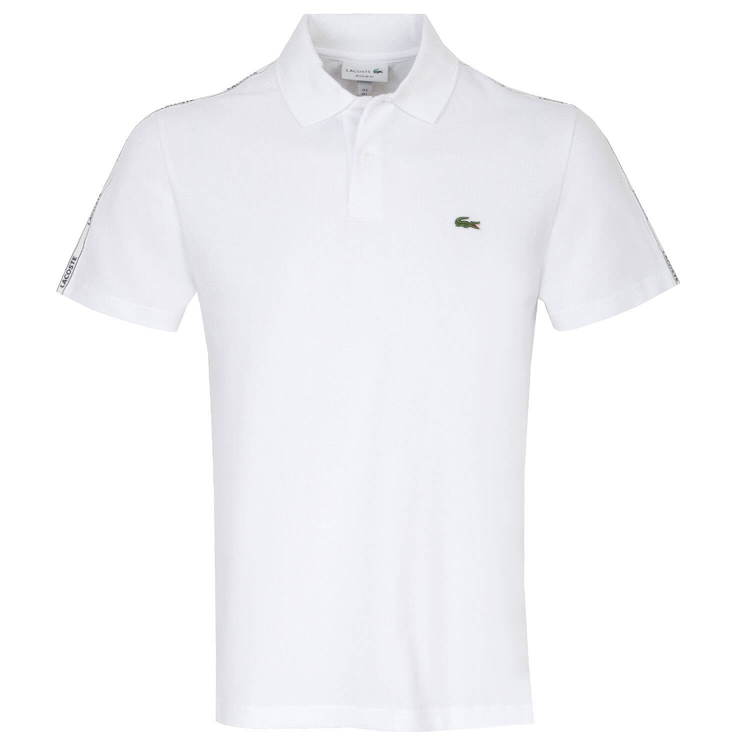 Lacoste Contrast Branded Shoulder Golf Polo Shirt