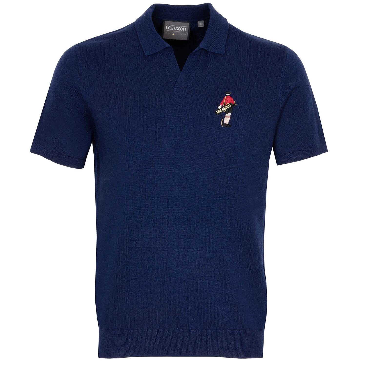Lyle & Scott Player Knitted Polo Shirt