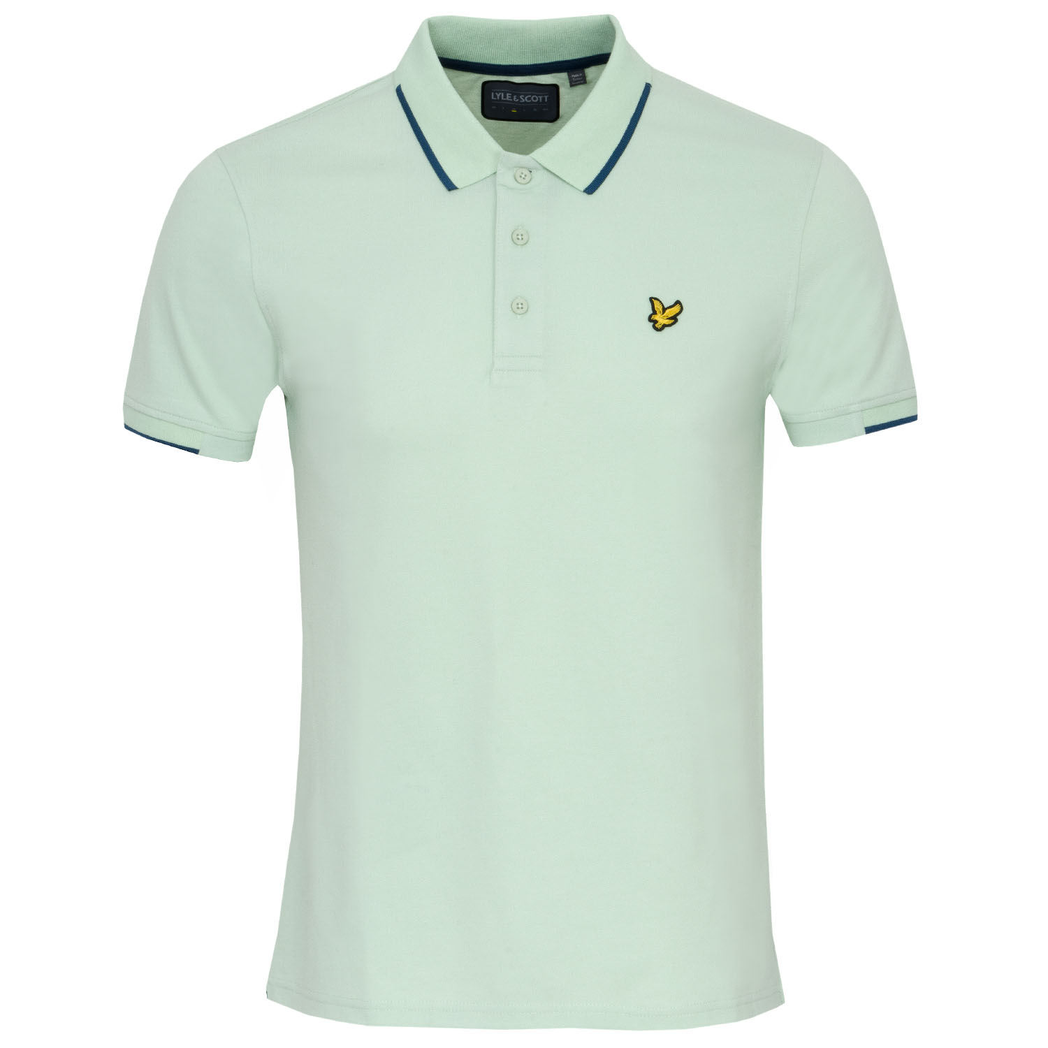 Lyle & Scott Andrew Polo Shirt Drizzle Green | Scottsdale Golf