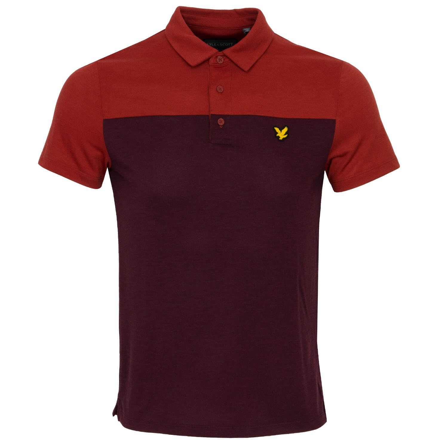 Lyle & Scott Back Brand Golf Polo Shirt