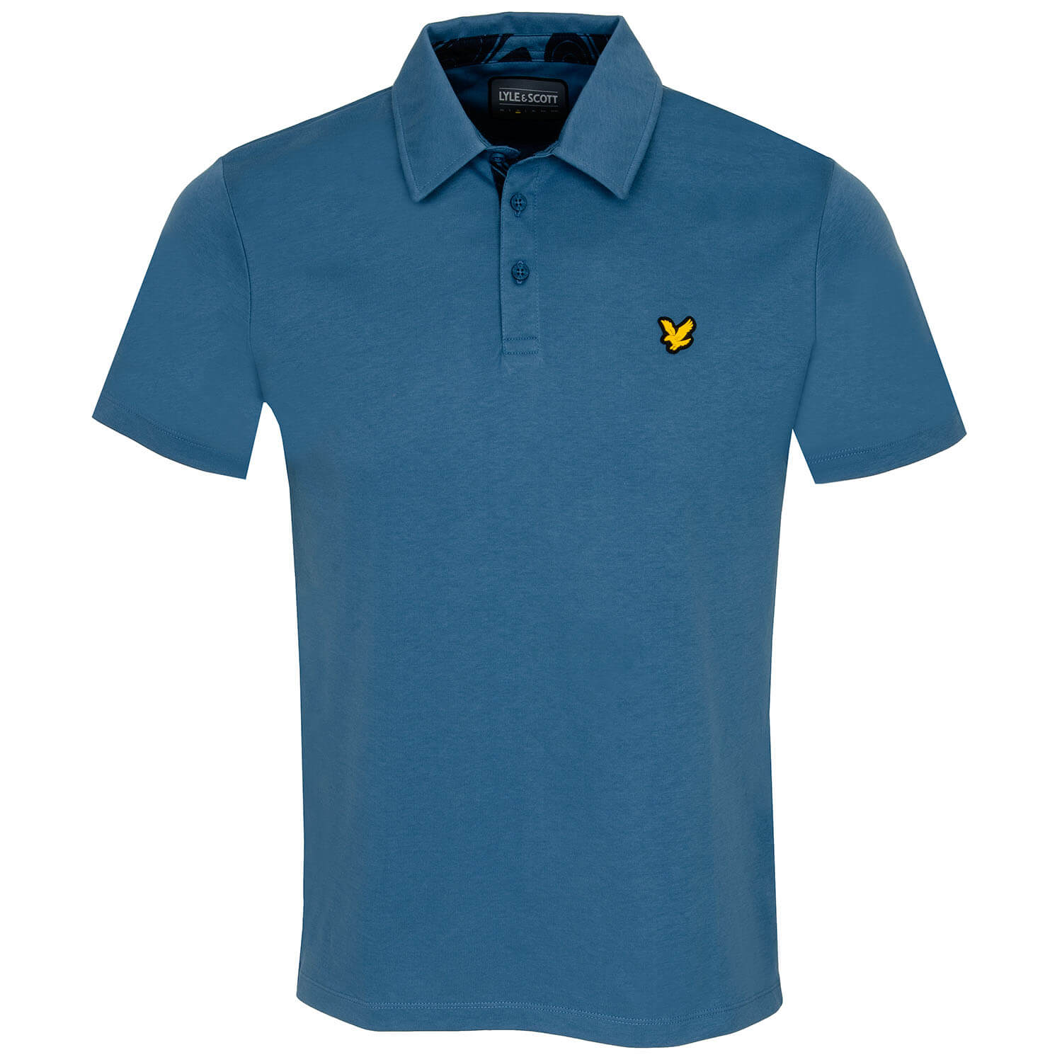 Lyle & Scott Contour Placket Golf Polo Shirt