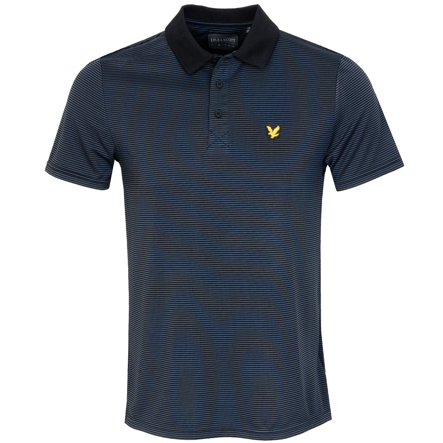 Lyle & Scott Golf Microstripe Polo Shirt