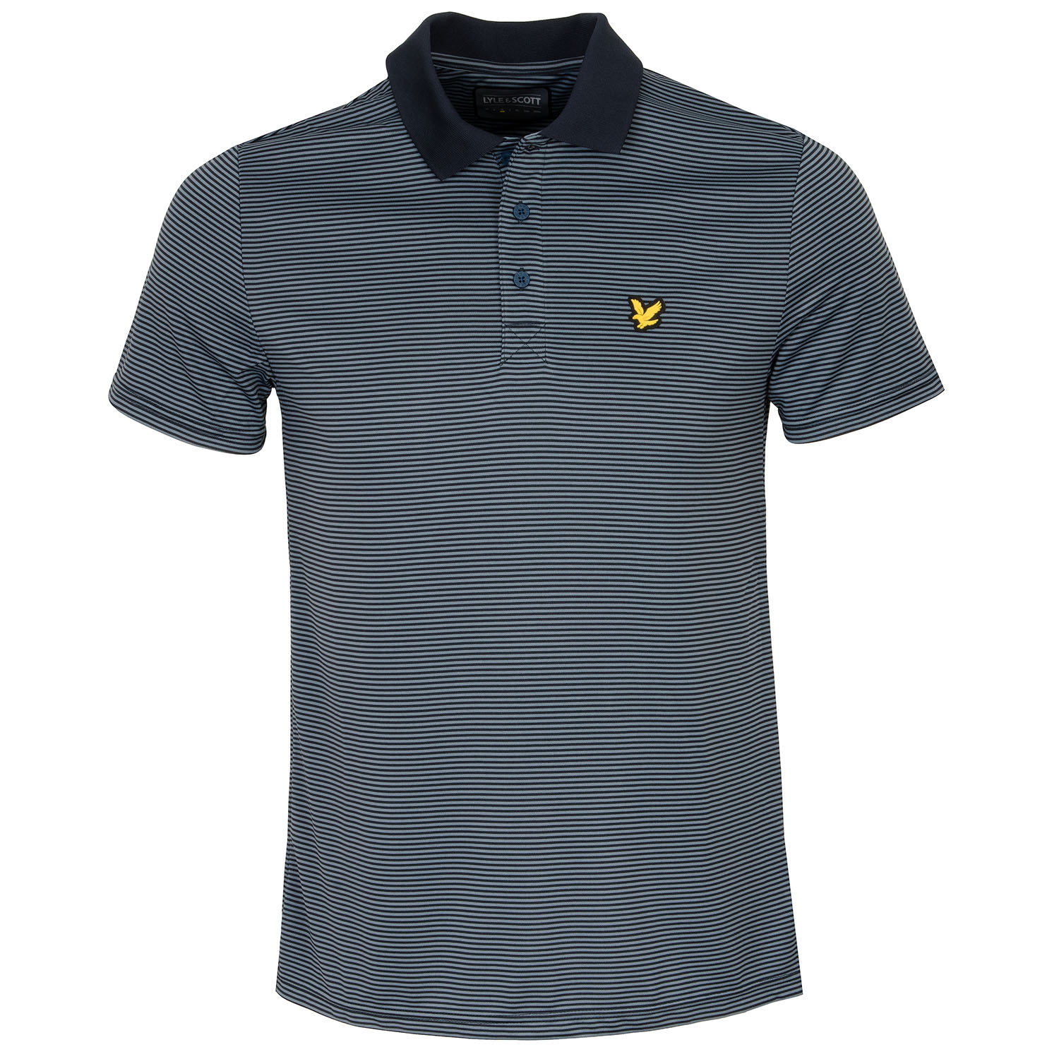 Lyle & Scott Golf Microstripe Polo Shirt