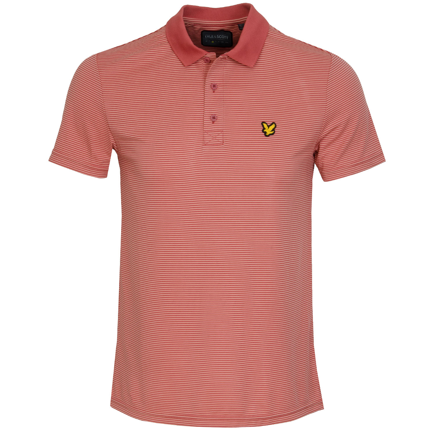 Lyle & Scott Golf Microstripe Polo Shirt