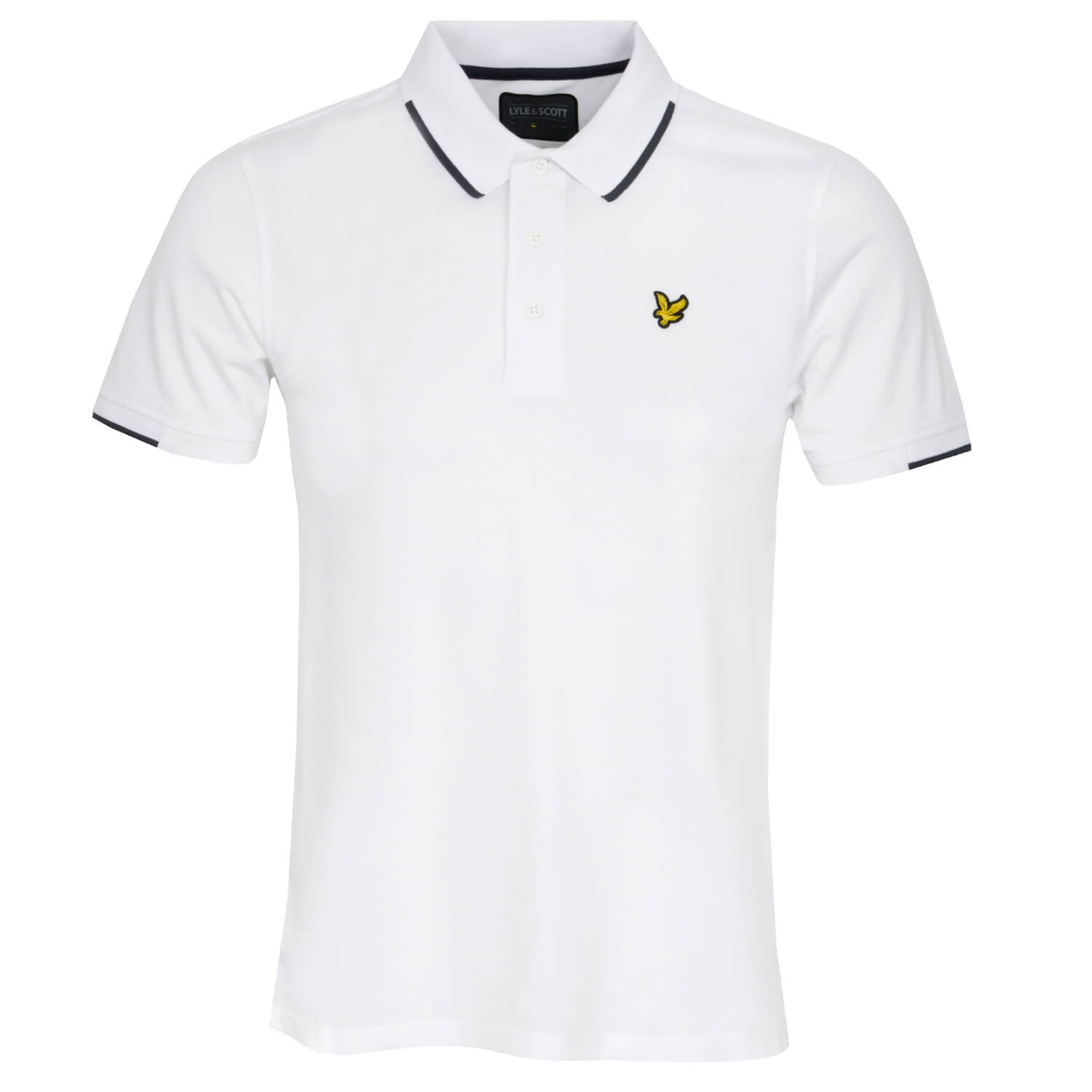 Lyle & Scott Andrew Polo Shirt White | Scottsdale Golf