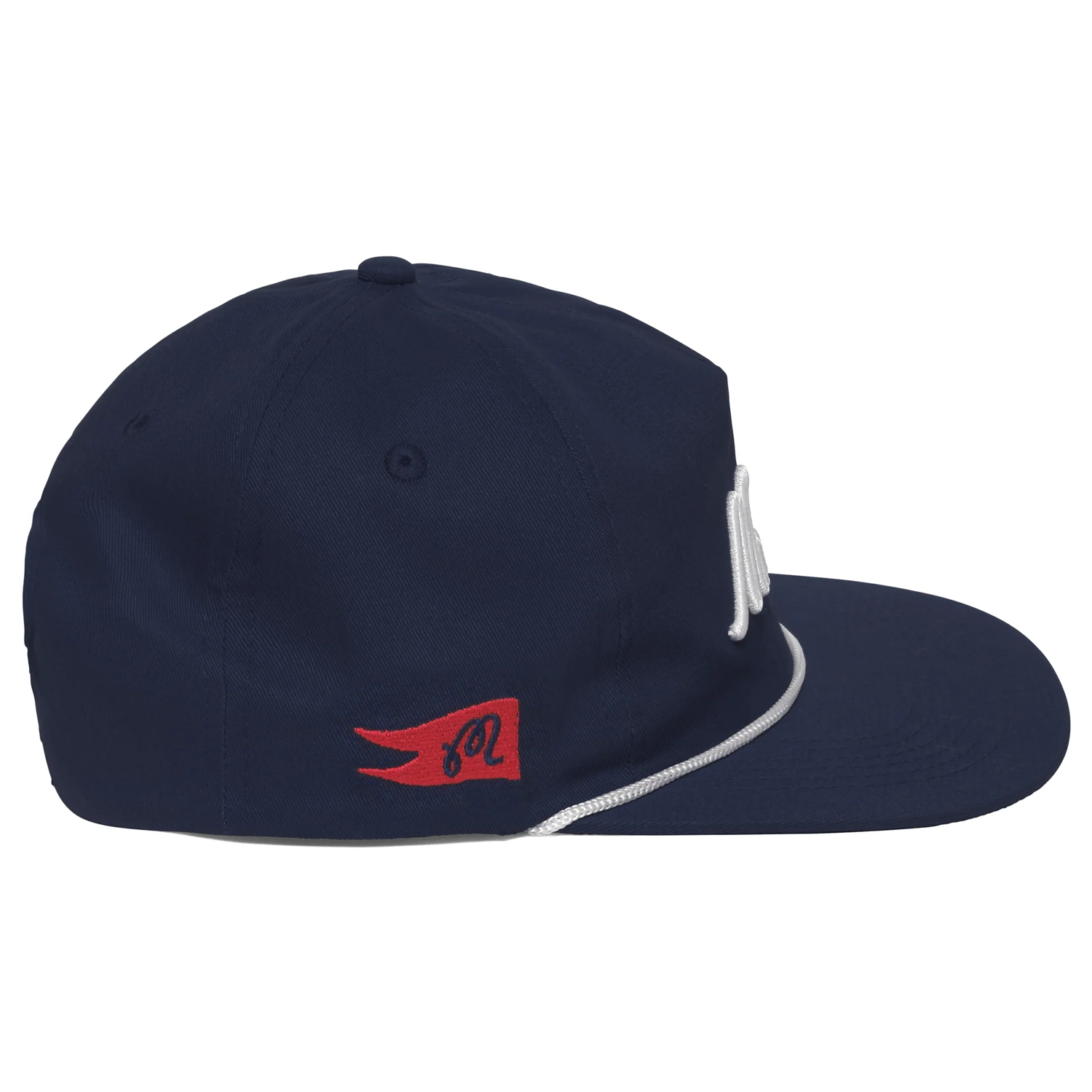 Malbon Winston Rope Hat Navy | Scottsdale Golf