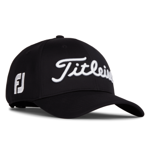 Titleist Tour Performance Adjustable Golf Cap Black/White