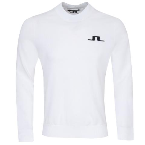 J Lindeberg Gus Knitted Sweater White