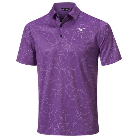 Mizuno Fragma Polo Shirt Royal Lilac