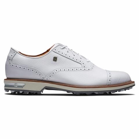 FootJoy Premiere Series Tarlow Golf Shoes #53903 White/White Cap FootJoy Premiere Series Tarlow Golf Shoes #53903 White/White Cap