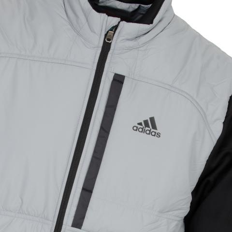 adidas mens golf climaheat primaloft jacket mid grey