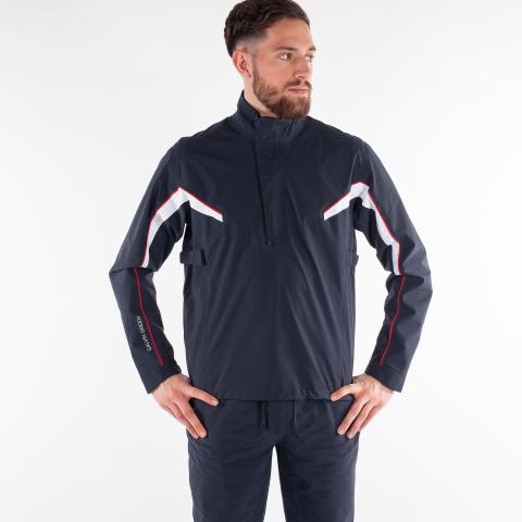 half zip waterproof golf jacket