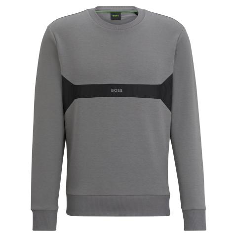 BOSS Salbon Sweater Medium Grey