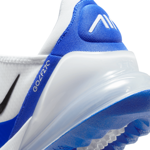 Nike Air Max 270G Golf Shoes White/Black/Racer Blue/Pure Platinum ...