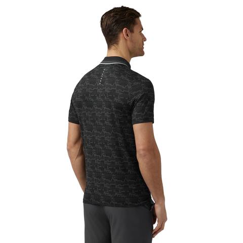 Castore Printed Tech Golf Polo Shirt