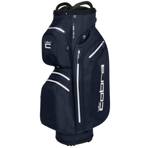 Cobra Ultradry Pro Waterproof Golf Cart Bag Navy Blazer/White